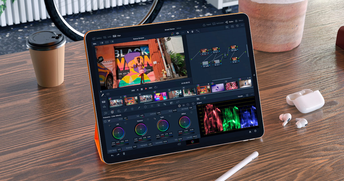 DaVinci Resolve for iPad Pro to Have Free and Premium Versions