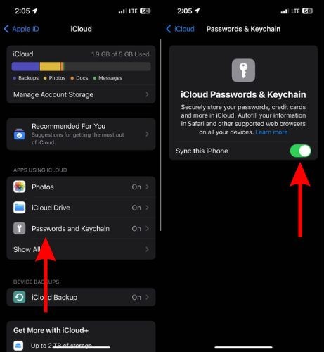Enable iCloud Keychain to Fix Mac Asking iCloud Approval