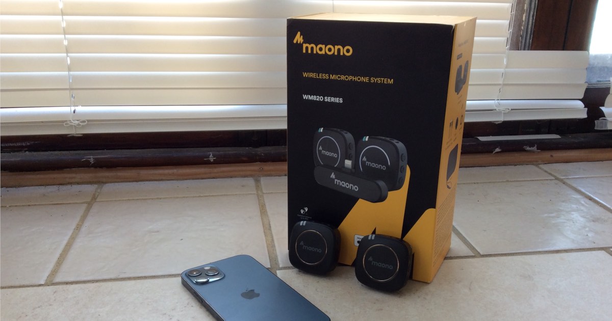 Review: WM820 TikMic Wireless Microphone System (Maono)