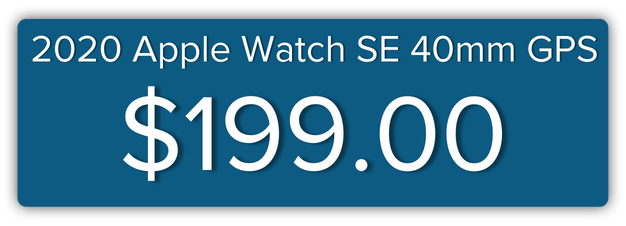 2020 Apple Watch SE 40mm GPS Amazon Discount