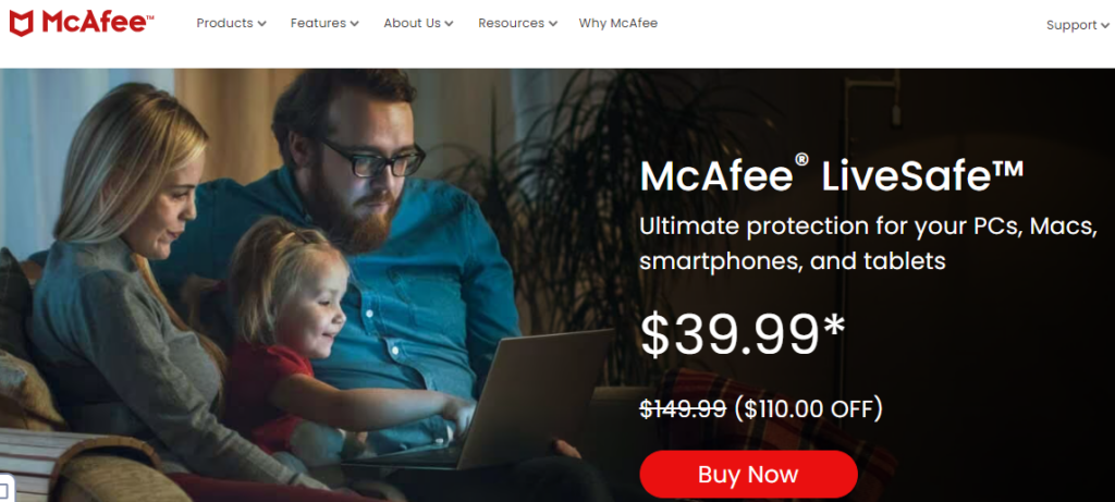 Best Antivirus for windows and mac McAfee